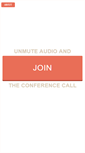 Mobile Screenshot of conferencecall.biz